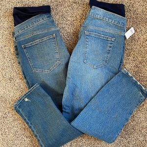 NWT Gap Maternity Jeans TWO PAIRS
